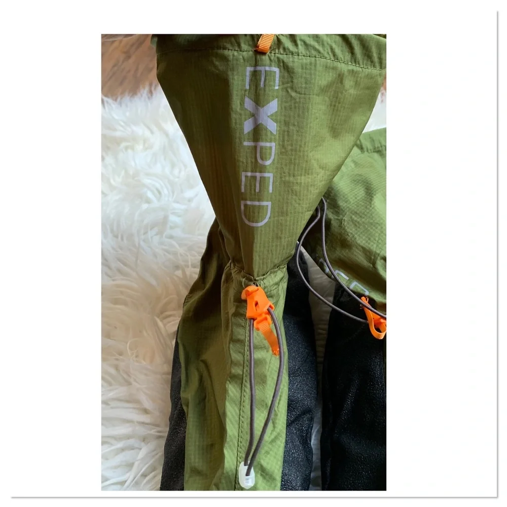 Exped Bivy Booty Olive Grey Waterproof Overshoe Size Medium Unisex
